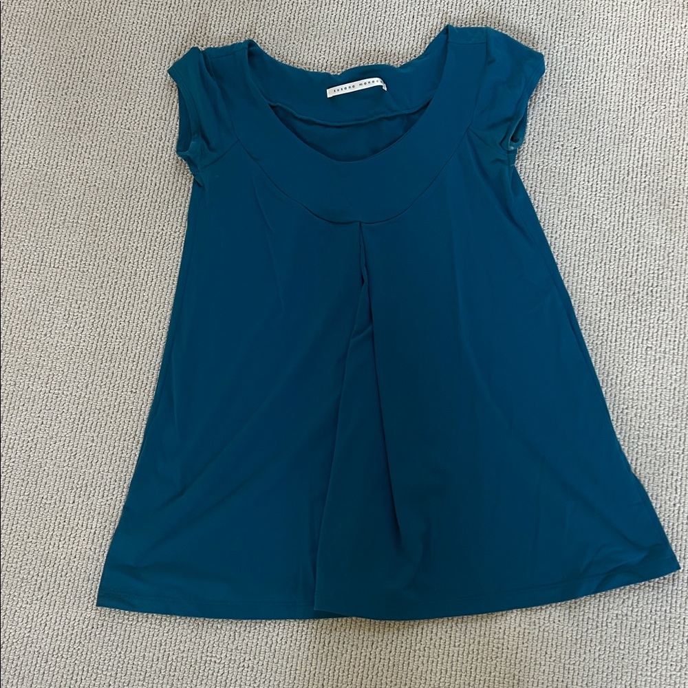 Susana Monaco Vibrant Teal Top